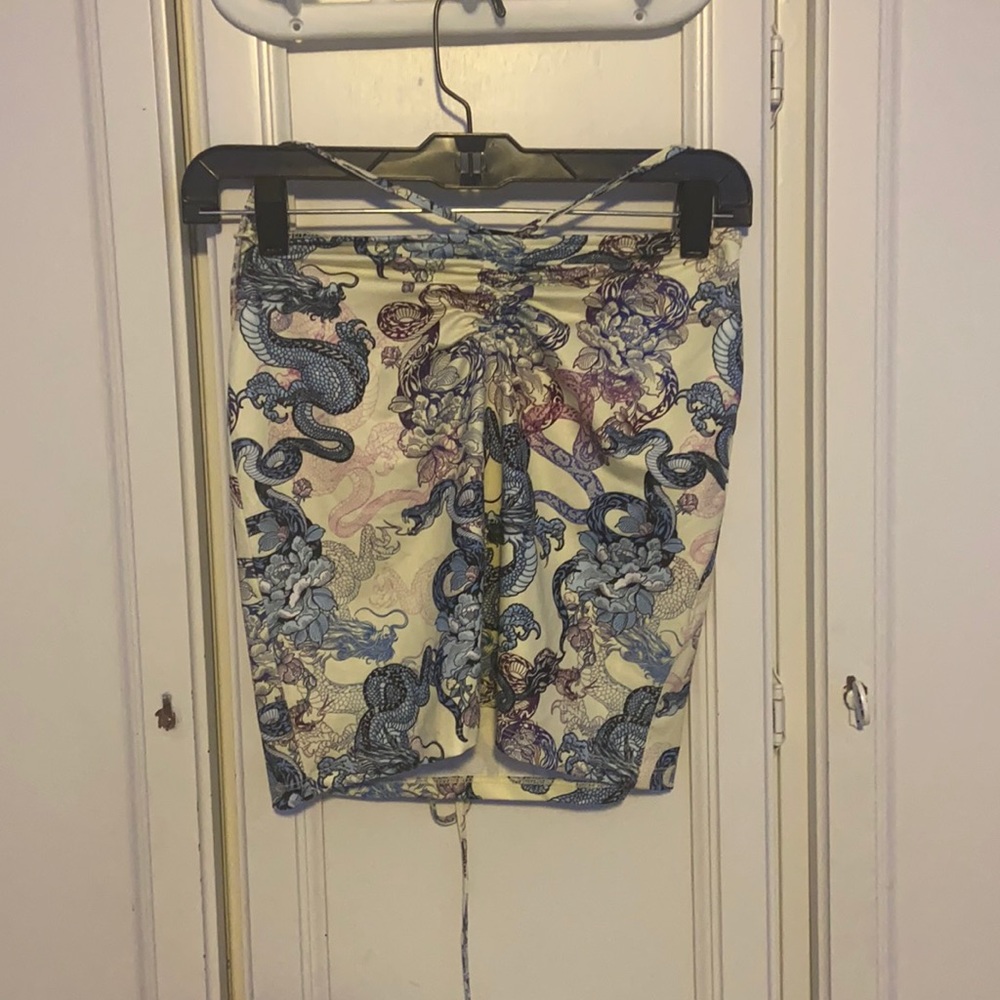 Bershka dragon skirt